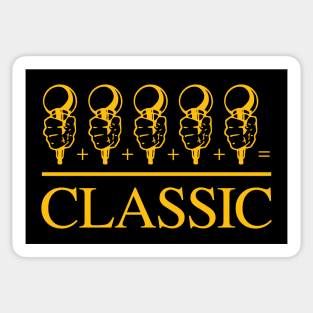 Hip Hop Classic GOLD Sticker